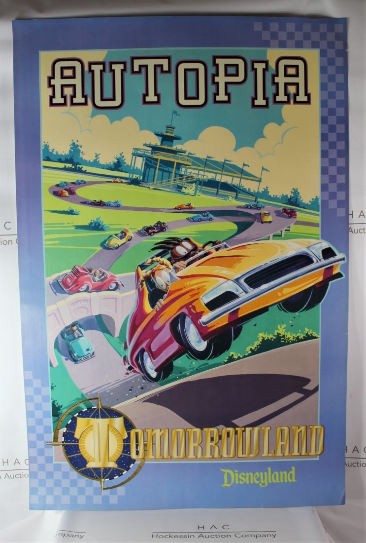 Disneyland Attraction Poster (1 of 4)