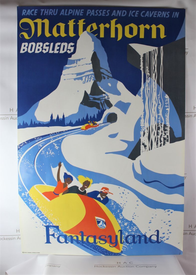 Disneyland Attraction Poster (1 of 4)