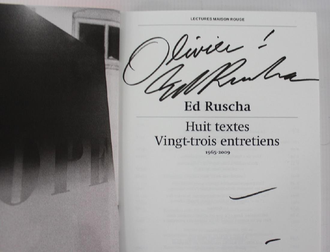 Ed Ruscha Signed Book (1 of 4)
