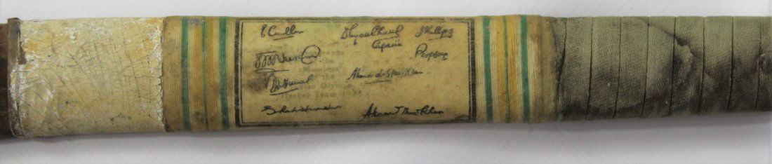Game Used Berlin Olympics Hockey Stick, 1936 (1 of 5)