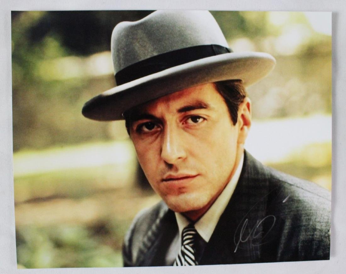 Al Pacino signed photo. (1 of 2)