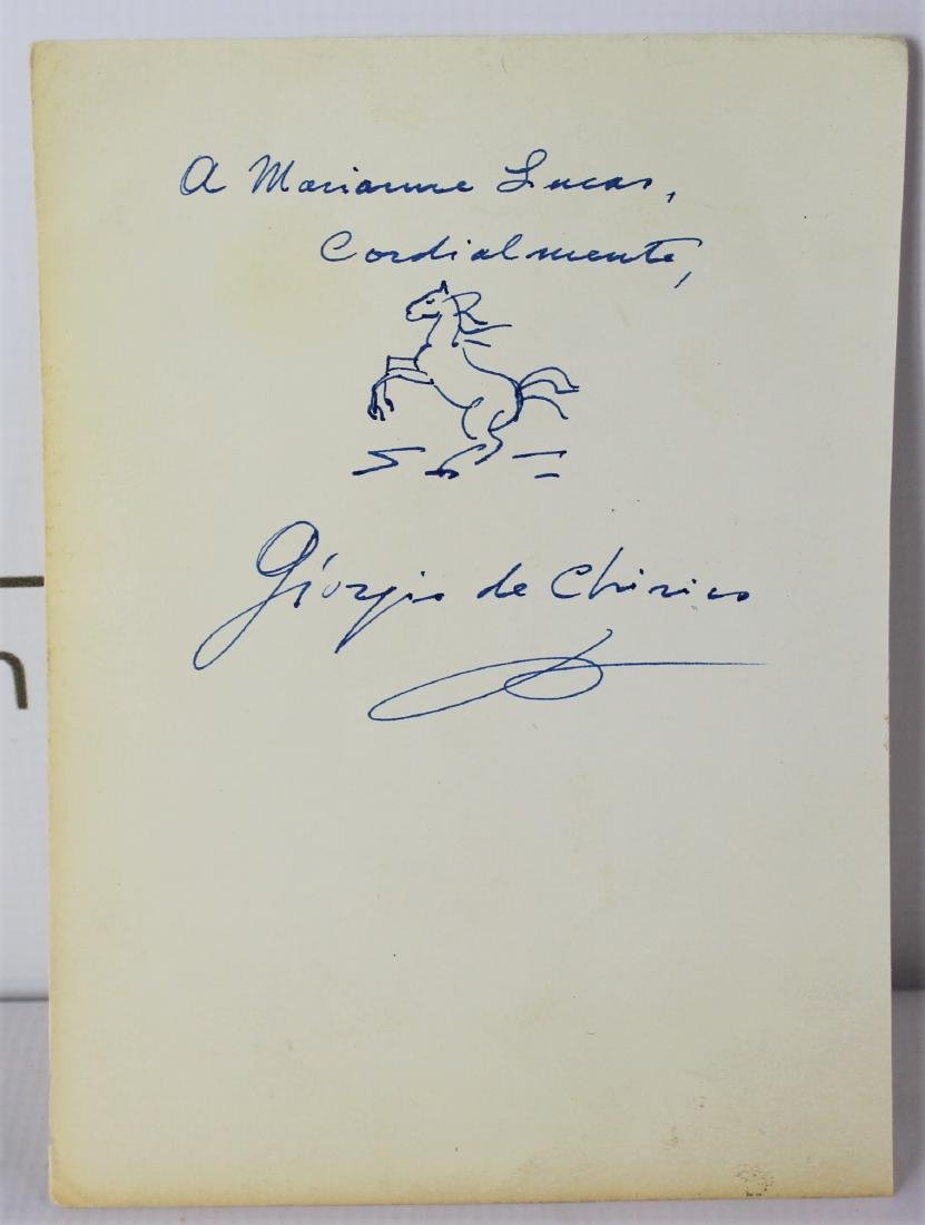 Giorgio De Chirico (Italian, 1888-1978) (1 of 2)