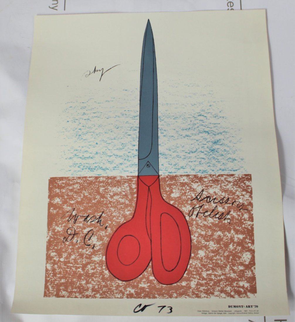 Claes Oldenburg (American, b. 1929) (1 of 5)