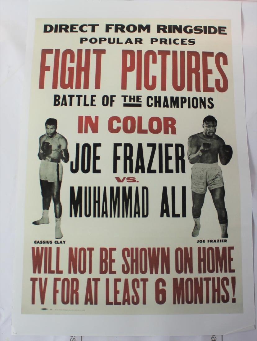 Joe Frazier and Muhammad Ali poster (1 of 3)