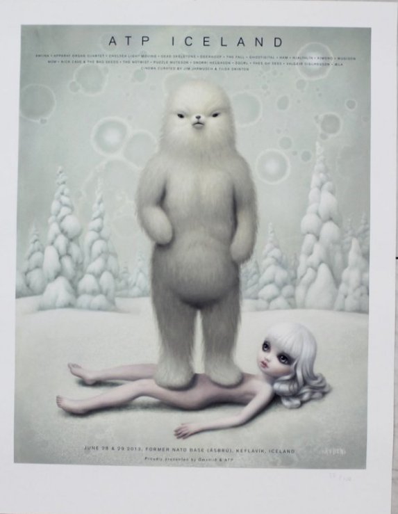 Mark Ryden Poster: Poster, limited edition by Mark Ryden Measurements: 23.5 x 18.5 inches