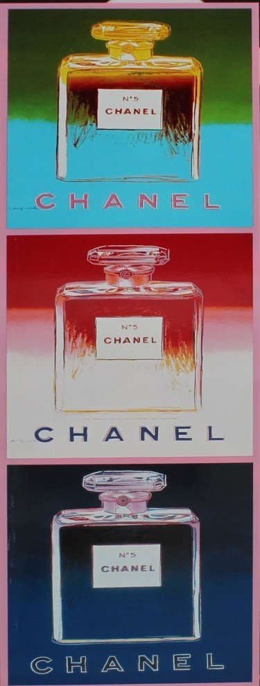 Andy Warhol Chanel #5 Advertisement Collage (1 of 6)