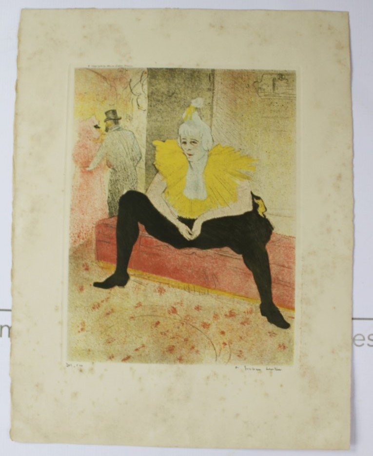 Toulouse Lautrec (French, 1864-1901) (1 of 2)