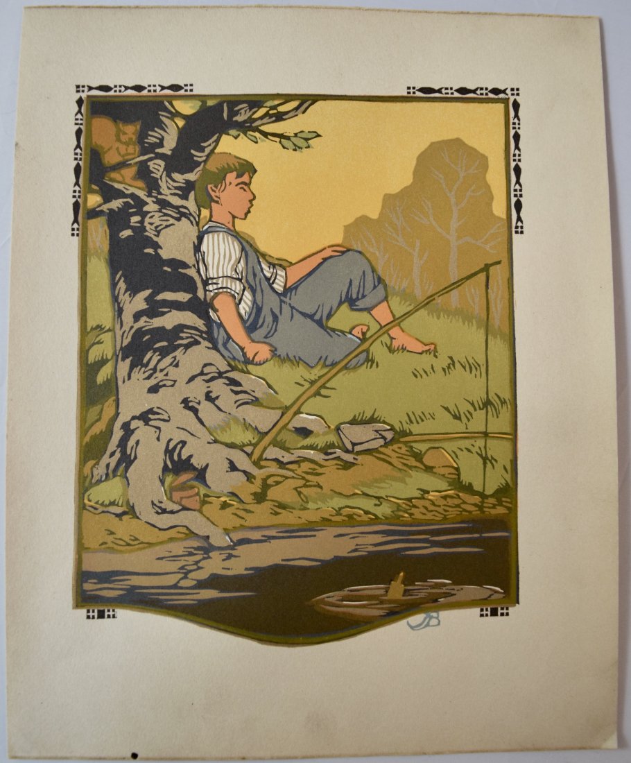 Gustave Baumann Woodcut (1 of 2)