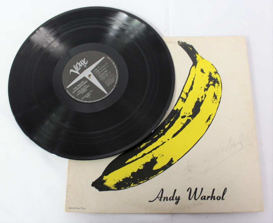 Andy Warhol, Signed Velvet Underground Cover (1 of 4)