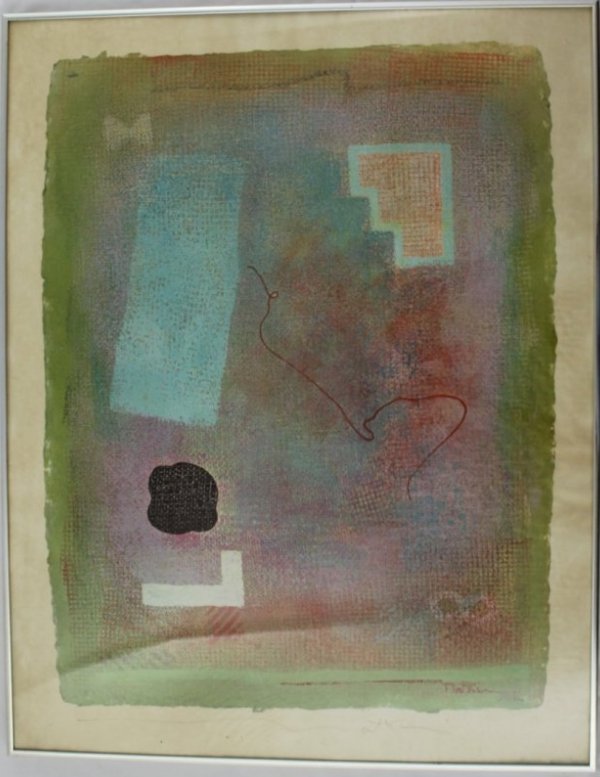 Lithograph Signed by Robert Natkin (1 of 2)