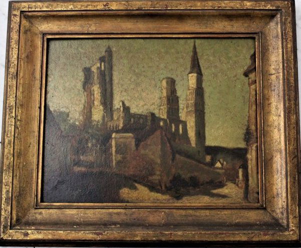 Attributed Jean Baptiste Corot Museum Exhibited Oil (1 of 6)