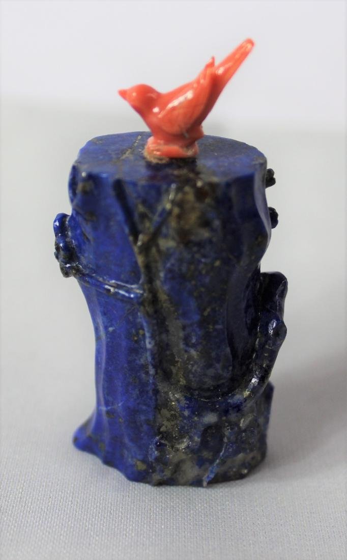 Lapis Lazuli Snuff Bottle, Bonhams Provenance (1 of 2)