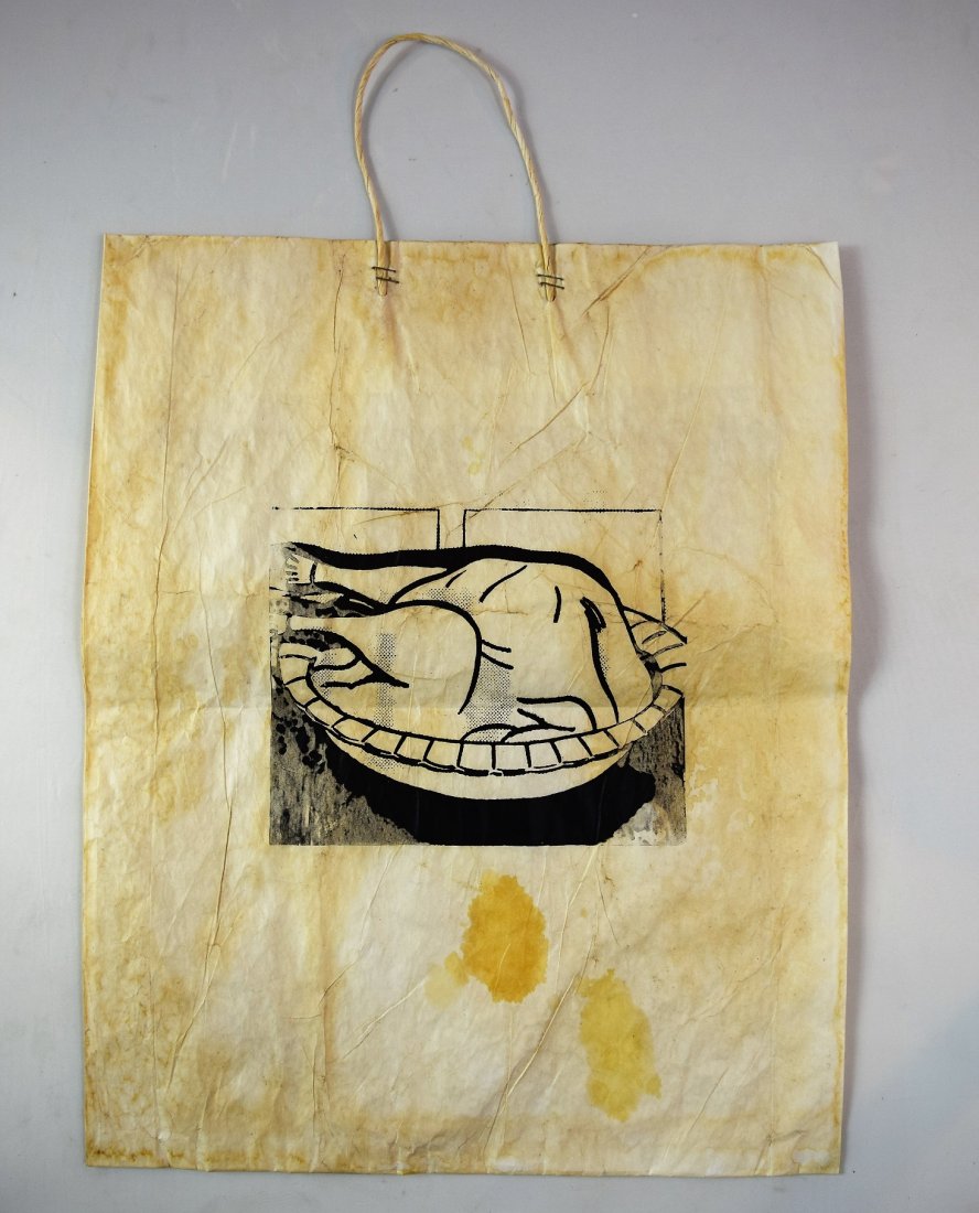 Roy Lichtenstein, Turkey Shopping Bag Screenprint (1 of 2)