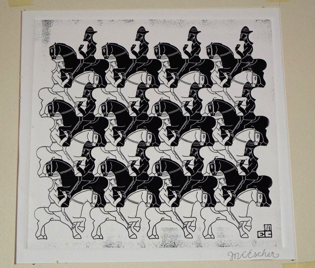 M.C. Escher, Etching, Pencil Signed (1 of 1)