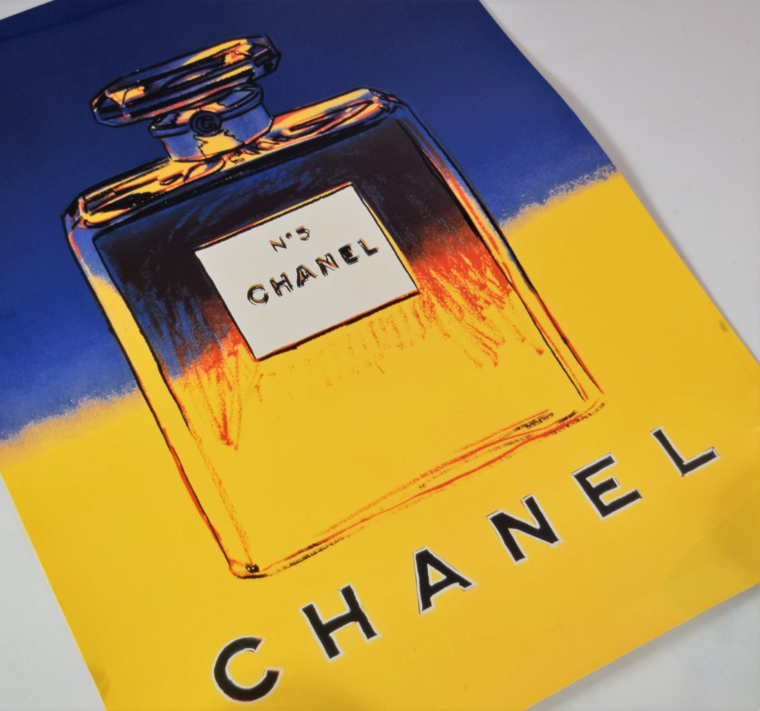 Warhol, Chanel 5 Poster Advertisement (1 of 2)