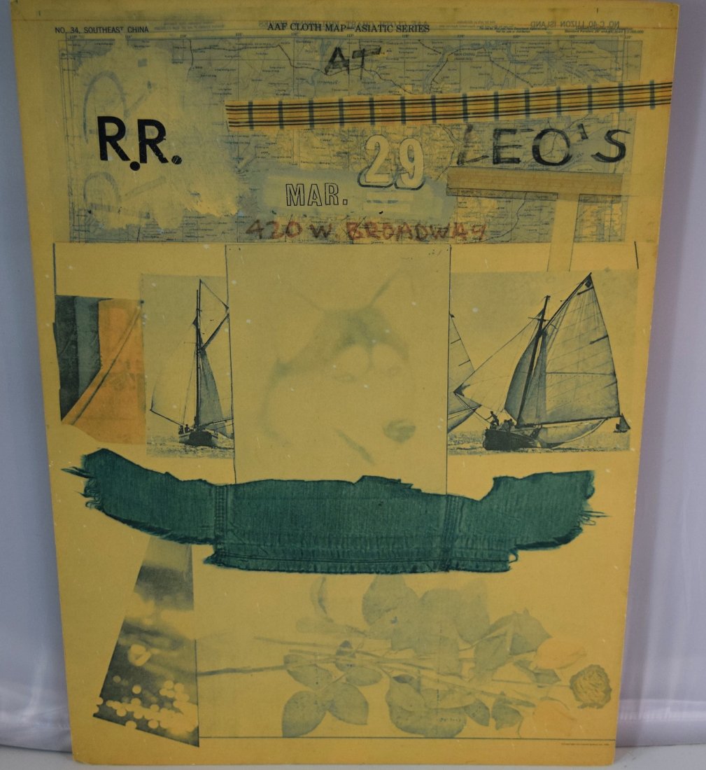 Leo Castelli, Robert Rauschenberg, Unsigned Lithograph (1 of 2)