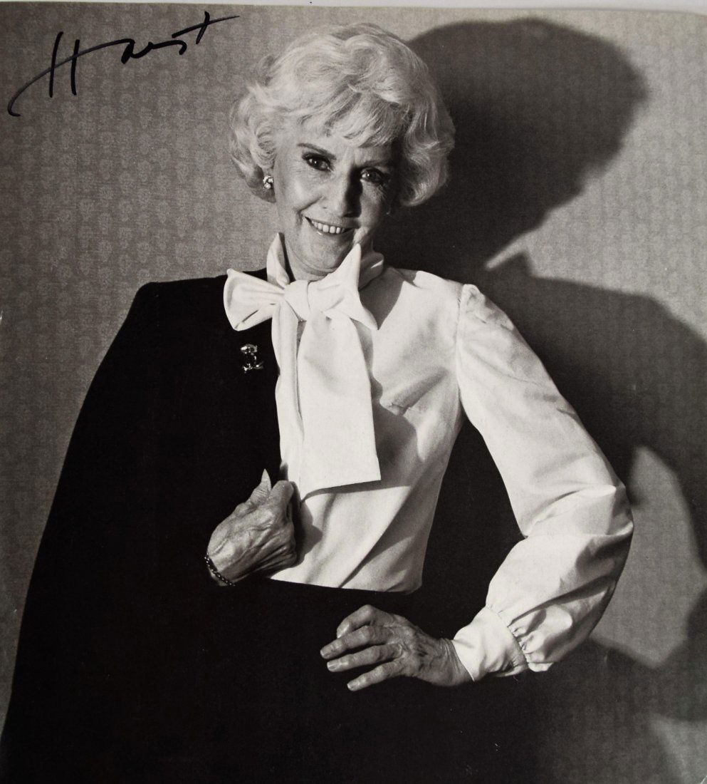 Horst P. Horst, Signed, Print of Woman: Medium: Print. Dimensions: 11 x 10 inches. Signature: Upper left corner in a black marker. Lot note and provenance: Private collection.