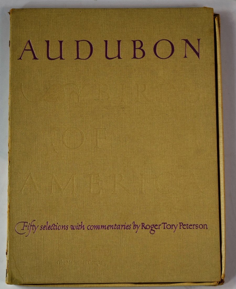 John James Audubon Vintage Bird Portfolio: Portfolio of works by John James Audubon. Book featuring various colored images. Dimensions: 12 x 9 inches.