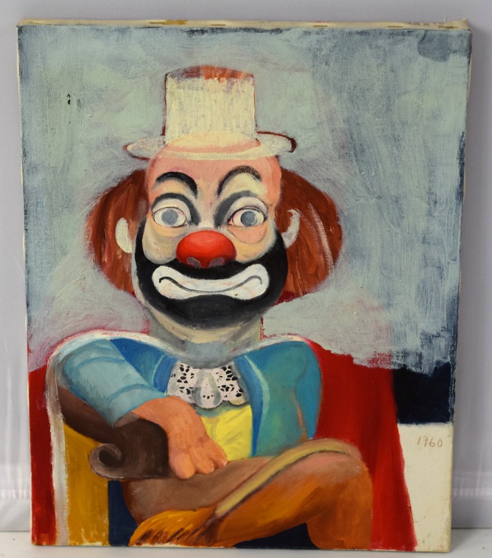 Red Skelton, Oil Painting (1 of 4)