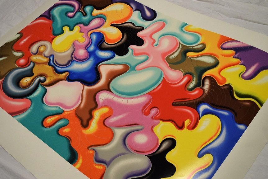 Kenny Scharf, Screenprint, Signed/Numbered (1 of 3)