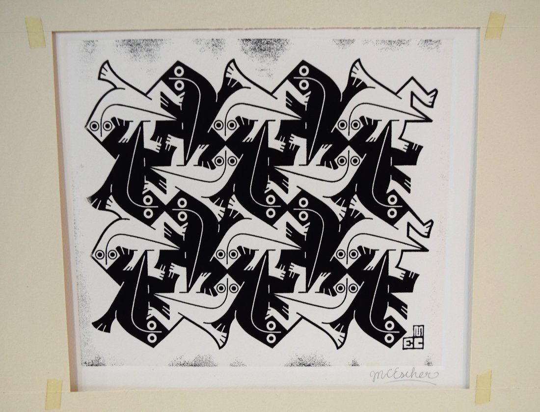 M.C. Escher, Etching, Pencil Signed (1 of 1)