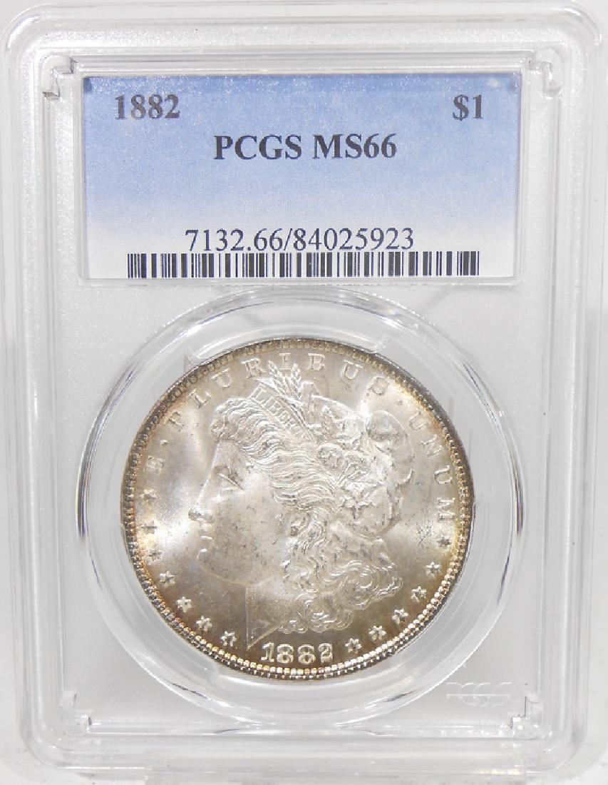 1882 MORGAN DOLLAR - MS66 (1 of 2)