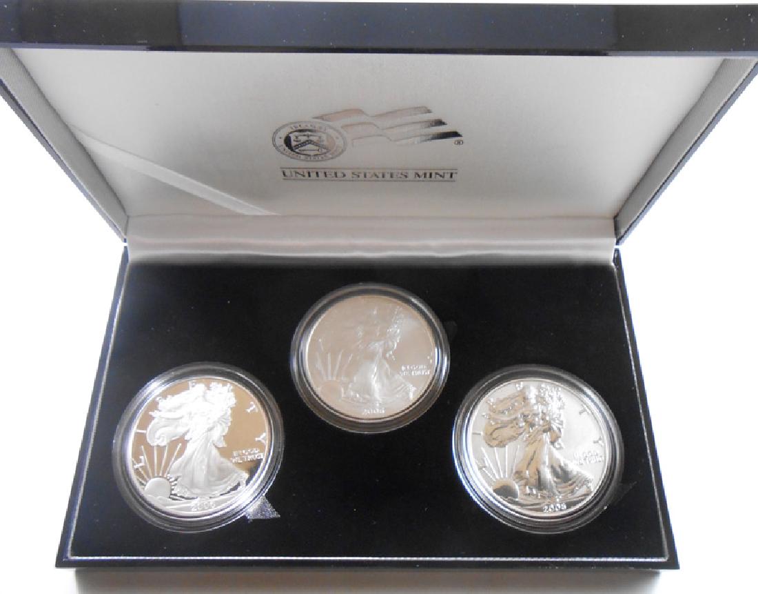AMERICAN EAGLE 20TH ANNIVERSARY SILVER COIN SET (1 of 2)