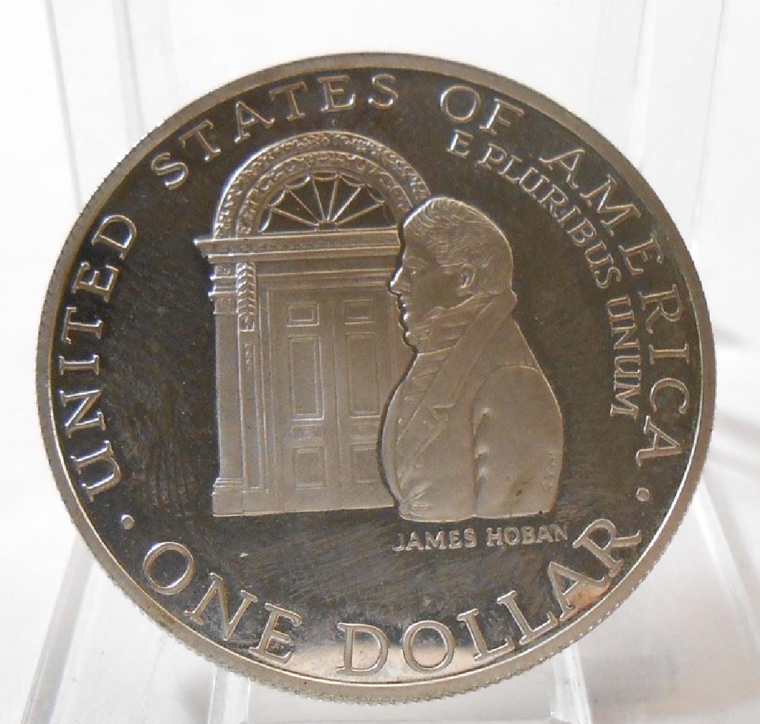 U.S. WHITE HOUSE COMMEMORATIVE SILVER DOLLAR (1 of 2)