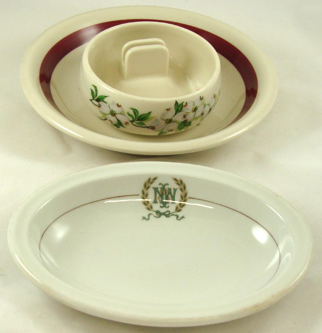 (3) PIECES RAILROAD CHINA - NORFOLK & WESTERN (1 of 8)