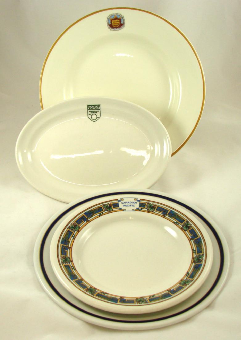 (4) PIECES RAILROAD CHINA - CANADIAN (1 of 7)