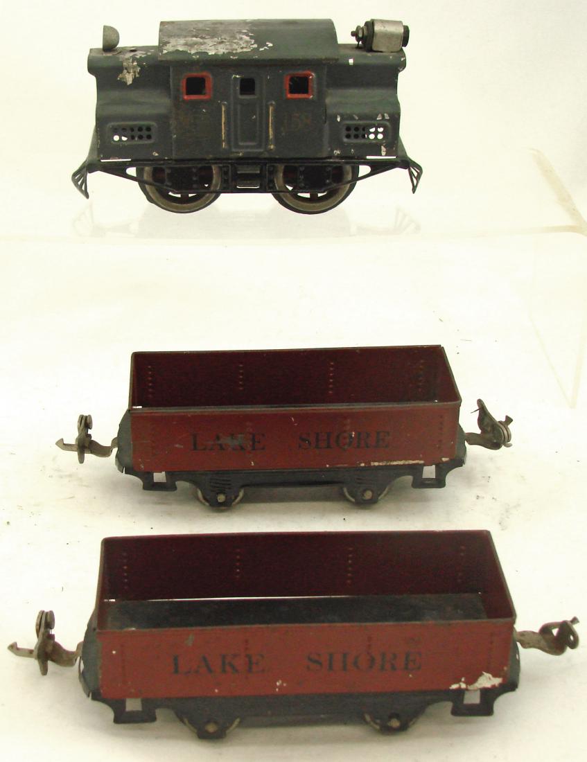 (3) PIECES LIONEL TRAIN SET 159 "O" (1 of 15)