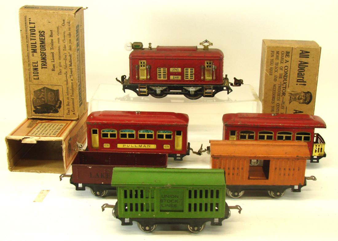 (6) PIECE LIONEL TRAIN SET - O GAUGE (1 of 20)