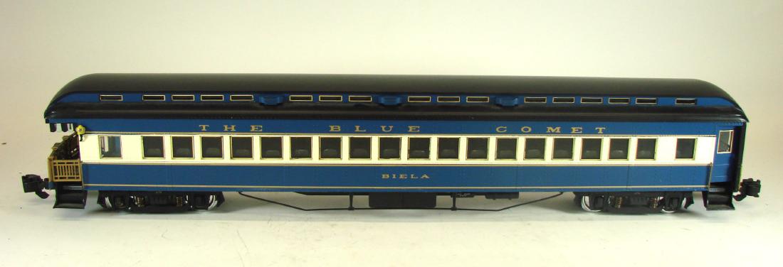 ARISTO CRAFT JC BLUE COMET OBSERVATION CAR: 1-gauge, #31404; original box; box L-33", VG-EX