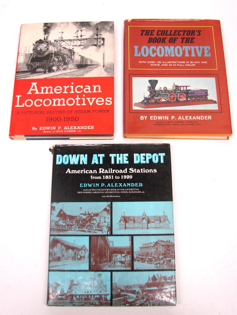 (3) EDWIN P. ALEXANDER RAILROAD BOOKS (1 of 16)