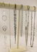 (6) SILVERTONE NECKLACES - 2