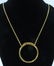 (4) GOLD TONE NECKLACES - 4