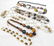 (5) FASHION BEADED NECKLACES - 4