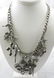 (6) COSTUME SILVERTONE NECKLACES - 5