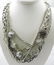 (6) COSTUME SILVERTONE NECKLACES - 7