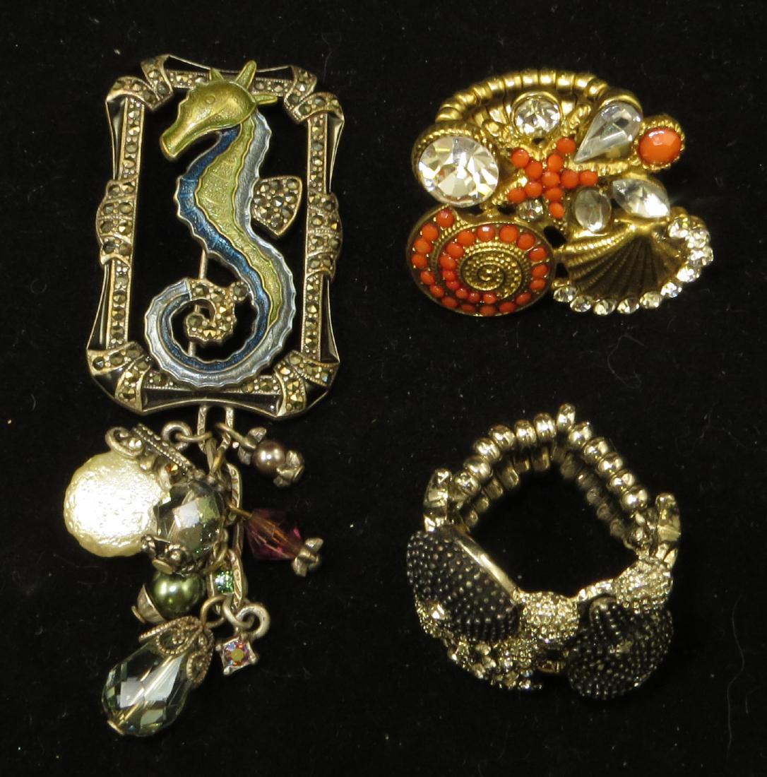 (3) PIECES SEA-LIFE INSPIRED COSTUME JEWELRY (1 of 8)