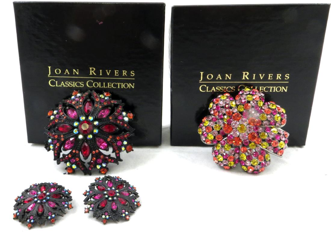 JOAN RIVERS CLASSICS SET & BROOCH (1 of 16)