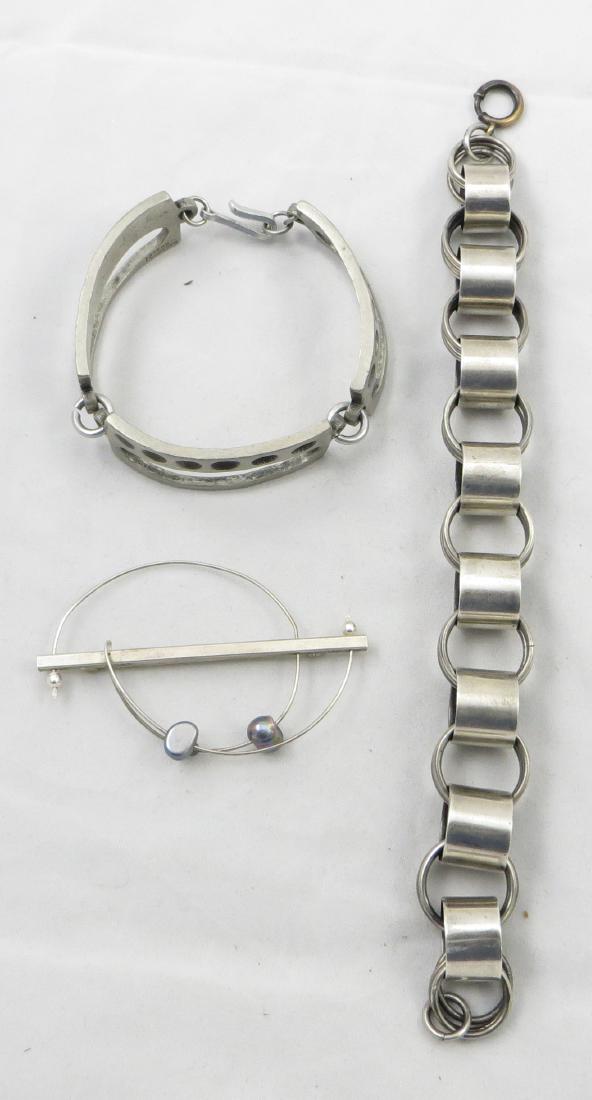 (3) PCS. MODERN / MID CENTURY JEWERLY, R TENN, ETC. (1 of 4)