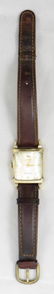 10K GOLD FILLED MEN'S WITTNAUER VINTAGE WRIST WATCH - 16