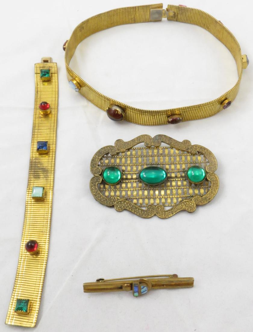 (4) PIECES COSTUME JEWELRY (1 of 16)