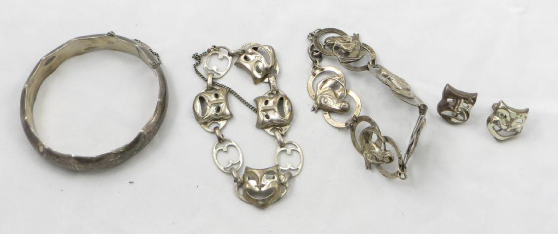 (3) PIECES STERLING VINTAGE JEWELRY (1 of 5)