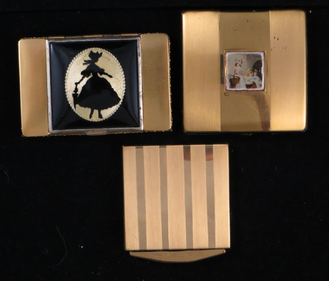 (3) GOLDTONE COMPACTS (1 of 7)