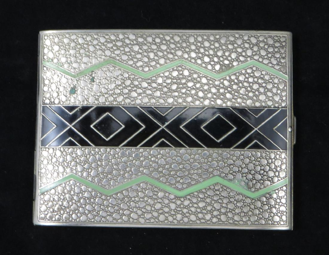 1929 ART DECO CIGARETTE CASE (1 of 4)