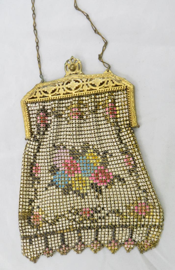 VINTAGE ENAMELED MESH PURSE (1 of 2)