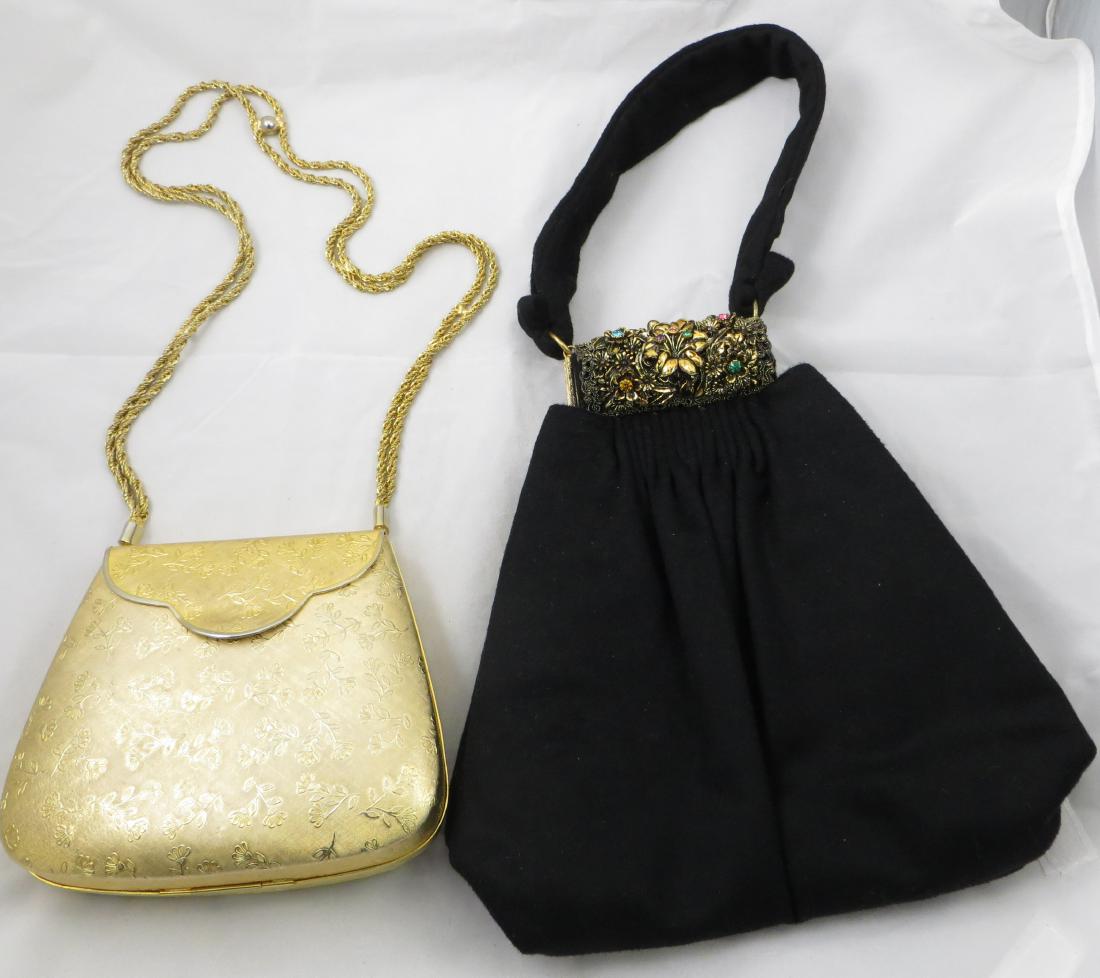 2) DESIGNER VINTAGE PURSES (1 of 5)