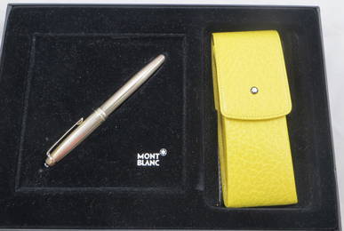 MONT BLANC MEISTERSTUCK SOLITAIRE CHO SET / POUCH